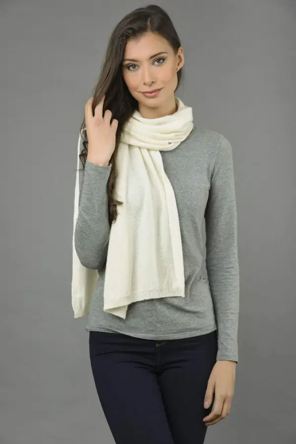 Cashmere 2025 cream scarf