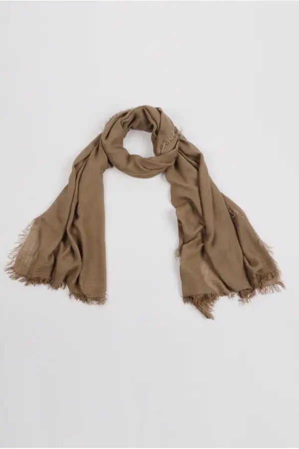 Lightweight Summer Scarf Shawl Wrap 100% Bamboo colour Brown