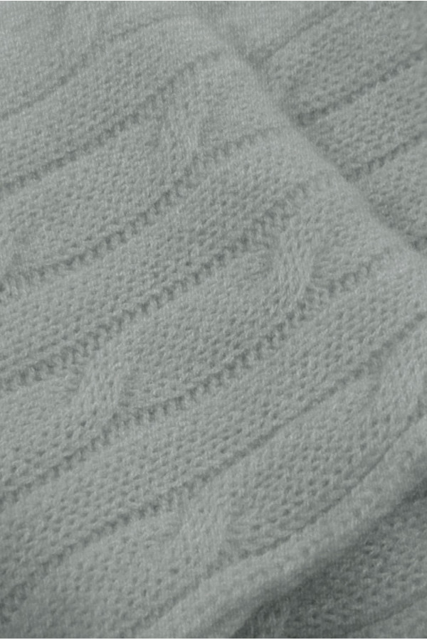 Echarpe bébé 100% cachemire gris clair