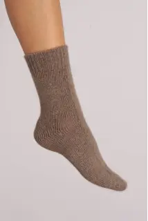 Cazlini cashmere Cammello maglia liscia