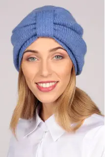 Kaschmir-Turban in singrünblau