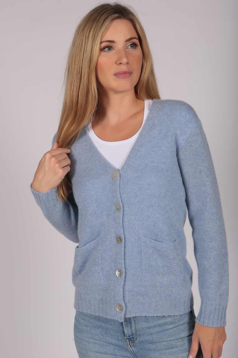 Light Blue Cardigan Long At Rachel Molloy Blog