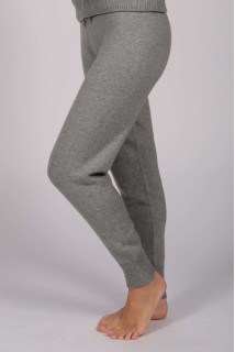 Ladies Cashmere Joggers Pants in light 