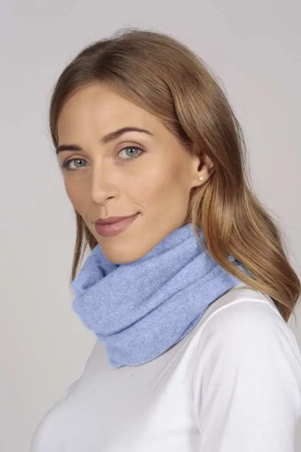 小物 SLV925 Double-Wrap Cashmere Snood 小物 SLV925 Double-Wrap Cashmere Snood Luxury 100% Cashmere